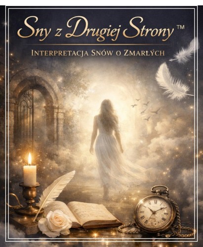 Sny z Drugiej Strony™ – interpretacja snów o zmarłych, przodkach i kontaktach z Duszami. Odkryj przekazy, znaki i uzdrowienie płynące z drugiej strony. Głęboka analiza snów w rytuale EvaHL™